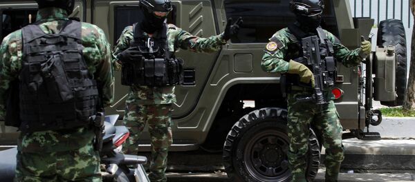 La policía tailandesa - Sputnik Mundo
