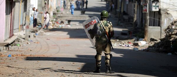 Protestas en el estado Jammu y Cachemira, India Protestas en el estado Jammu y Cachemira, India - Sputnik Mundo