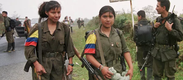 Combatientes de FARC (archivo) Combatientes de FARC (archivo) - Sputnik Mundo