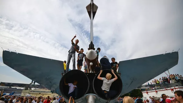 El avión Su-34 - Sputnik Mundo