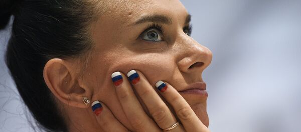 Elena Isinbáyeva, doble campeona olímpica rusa en saltos con pértiga - Sputnik Mundo