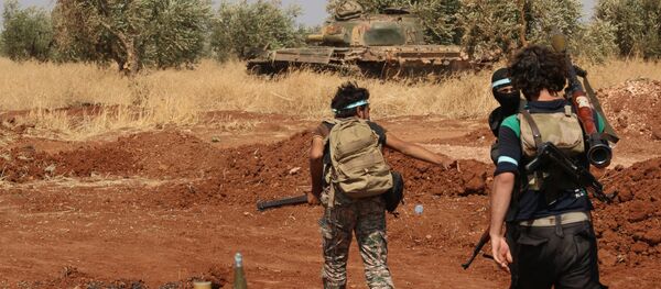 Rebel forces from Jaysh al-Islam (Army of Islam) (File) - Sputnik Mundo