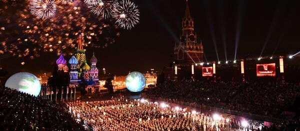 La apertura del festival internacional de música Spasskaya Bashnia en Moscú - Sputnik Mundo