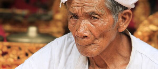 Un anciano indonesio (archivo) - Sputnik Mundo