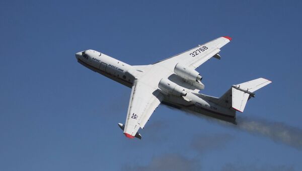 Avión anfibio ruso Beriev Be-200 - Sputnik Mundo