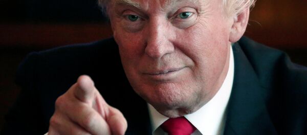 Donald Trump, candidato presidencial republicano - Sputnik Mundo