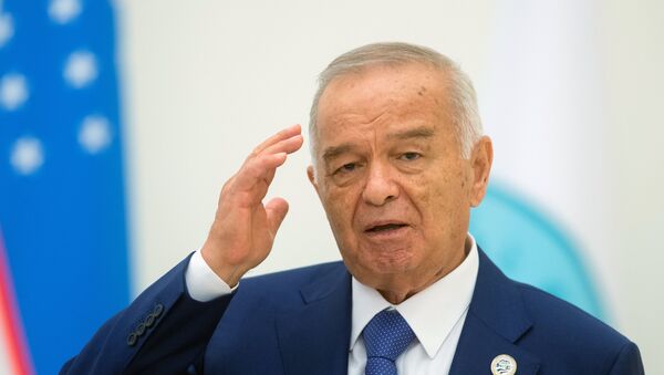 Islám Karímov, presidente de Uzbekistán - Sputnik Mundo