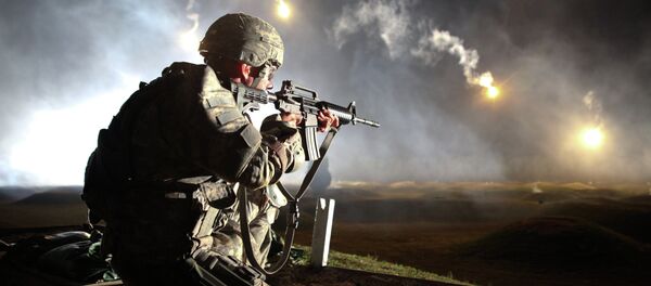 Soldado de Fuerzas Armadas de EEUU Soldado de Fuerzas Armadas de EEUU - Sputnik Mundo