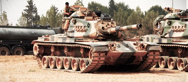 Tanque turco (archivo) - Sputnik Mundo