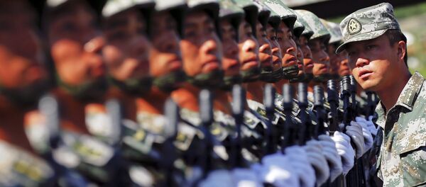 Militares del Ejército Popular de Liberación de China (archivo) - Sputnik Mundo
