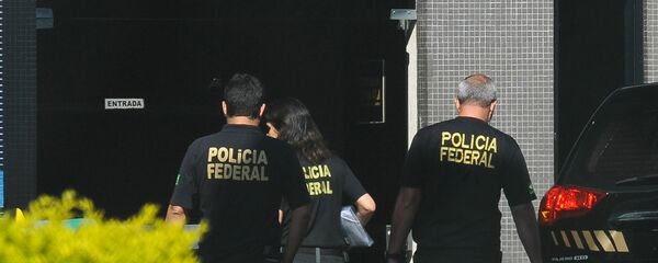 Agentes da Polícia Federal do Brasil, dezembro de 2016 (foto de arquivo) - Sputnik Mundo
