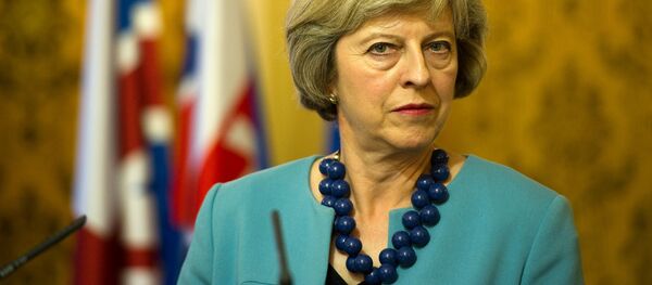 Theresa May, la primera ministra de Reino Unido - Sputnik Mundo