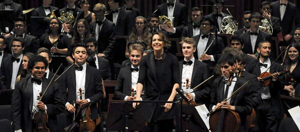 Una orquesta Una orquesta - Sputnik Mundo