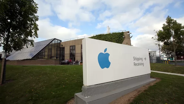 La vista del edificio de Apple en Cork, Irlanda (archivo) - Sputnik Mundo