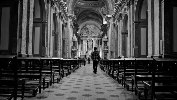 Una iglesia en Argentina - Sputnik Mundo