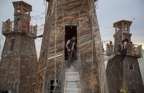 Predicadores en el desierto: el festival de 'autoexpresión radical' Burning Man - Sputnik Mundo