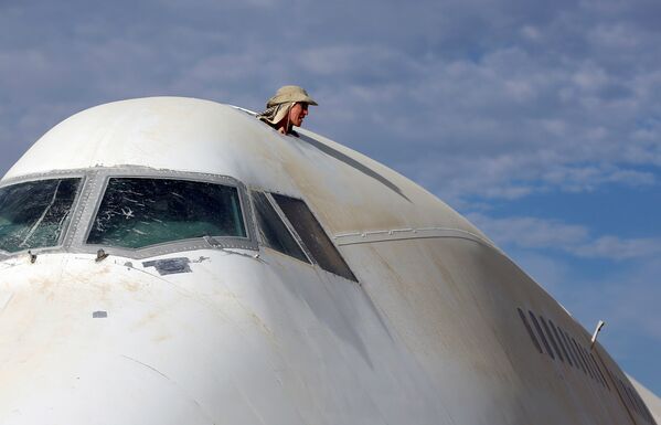 Predicadores en el desierto: el festival de 'autoexpresión radical' Burning Man - Sputnik Mundo