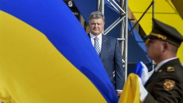 Petró Poroshenko, el presidente de Ucrania - Sputnik Mundo