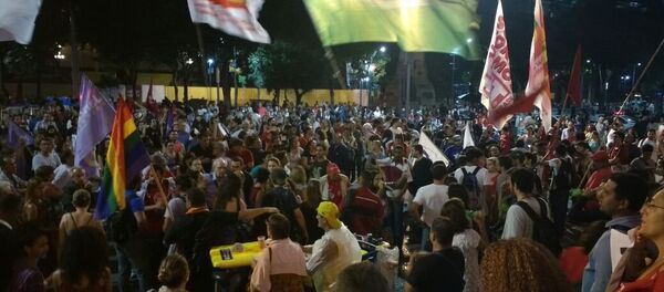 Protestas contra Temer en Brasil - Sputnik Mundo