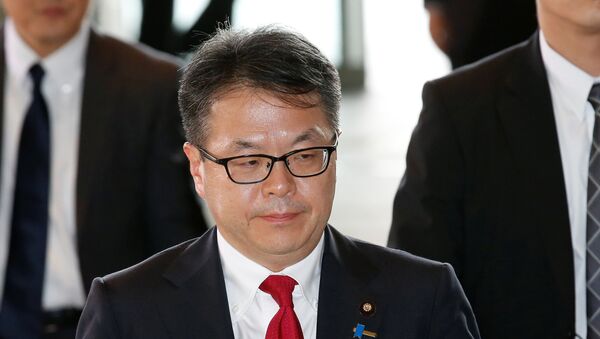 Hiroshige Seko, ministro de Comercio y Industria de Japón - Sputnik Mundo