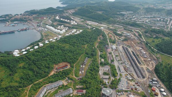 La mayor terminal petrolera de Rosneft en el Lejano Oriente ruso - Sputnik Mundo