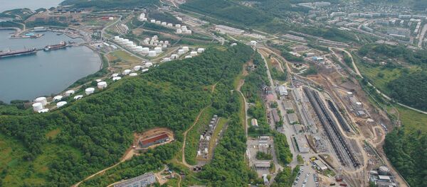 La mayor terminal petrolera de Rosneft en el Lejano Oriente ruso - Sputnik Mundo