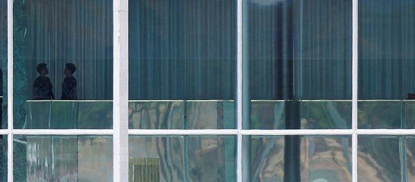 La expresidenta de Brasil, Dilma Rousseff, en el Palacio de la Alvorada en Brasilia - Sputnik Mundo