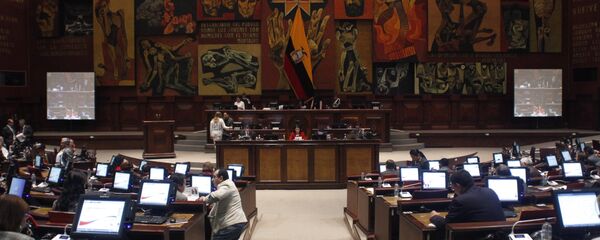 La Asamblea Nacional de Ecuador (archivo) La Asamblea Nacional de Ecuador (archivo) - Sputnik Mundo