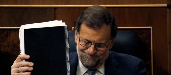 Mariano Rajoy, el primer ministro de España Mariano Rajoy, el primer ministro de España - Sputnik Mundo