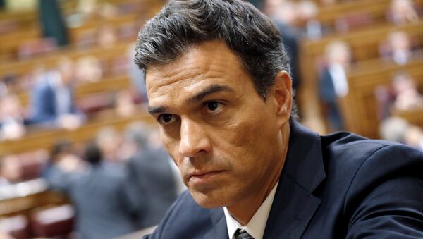 Pedro Sánchez, el líder del PSOE - Sputnik Mundo