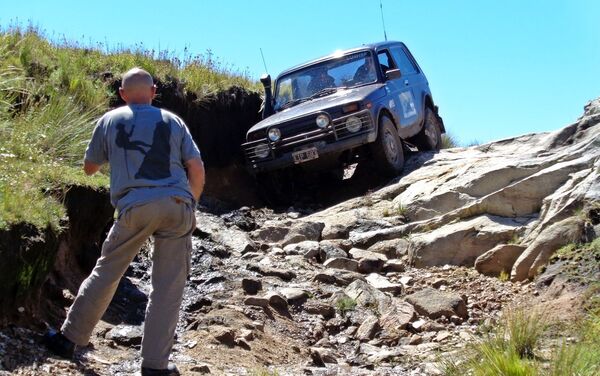 Carro Niva de Sergio Antonelli Carro Niva de Sergio Antonelli - Sputnik Mundo