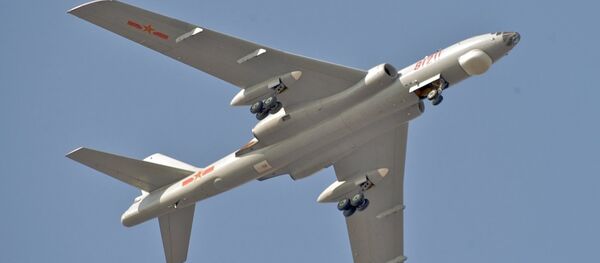 Un bombardero estratégico chino Xian Hong-6K (archivo) - Sputnik Mundo