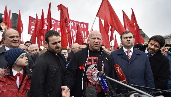 Jeff Monson, peleador estadounidense - Sputnik Mundo