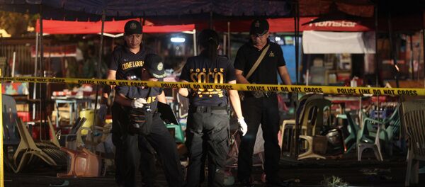 Policía en Filipinas - Sputnik Mundo