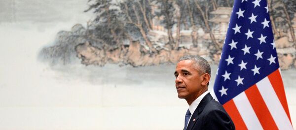 U.S. President Barack Obama meets with Chinese President Xi Jinping (not pictured) before the G20 Summit at the West Lake State Guest House in Hangzhou, Zhejiang province, China, September 3, 2016. - Sputnik Mundo