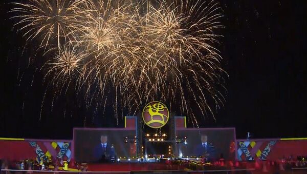 La apertura de los II Juegos Mundiales de Nómadas en Kirguistán - Sputnik Mundo