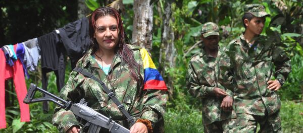 Guerrillera de las FARC - Sputnik Mundo