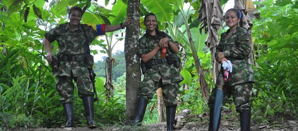 Guerrilleras de las FARC - Sputnik Mundo