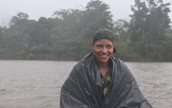 Guerrillera de las FARC Guerrillera de las FARC - Sputnik Mundo