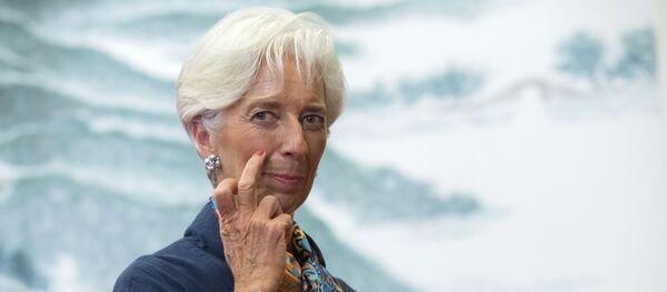 Christine Lagarde, directora del Fondo Monetario Internacional - Sputnik Mundo