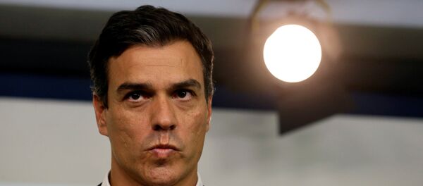 Pedro Sánchez, el líder del PSOE - Sputnik Mundo
