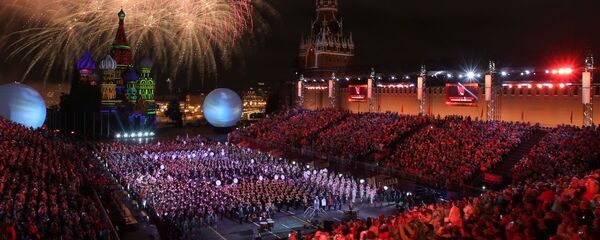 Ceremonia de clausura del festival Torre Spásskaya (archivo) - Sputnik Mundo