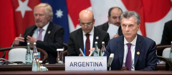 Mauricio Macri, presidente argentino - Sputnik Mundo