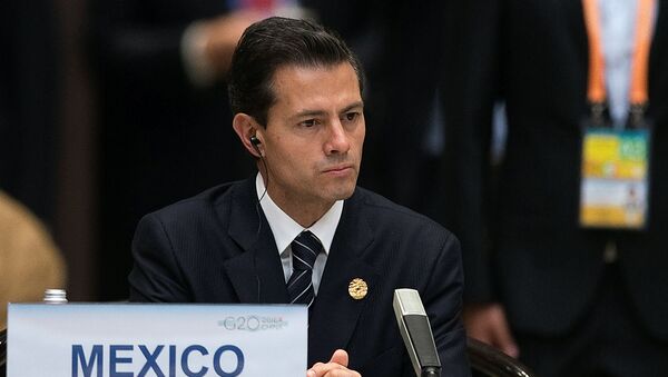 Enrique Peña Nieto, presidente de México - Sputnik Mundo