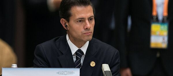 Enrique Peña Nieto, presidente de México - Sputnik Mundo