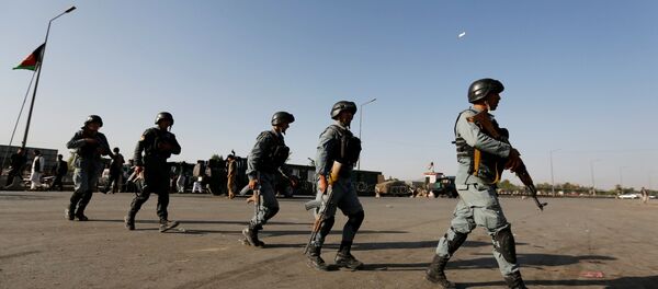 Policías de Afganistán Policías de Afganistán - Sputnik Mundo
