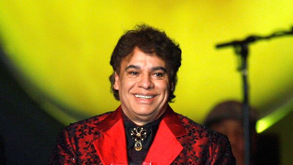 Сantautor mexicano Juan Gabriel (archivo) - Sputnik Mundo