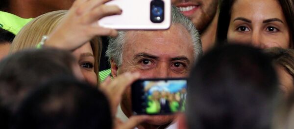 Michel Temer, el presidente de Brasil - Sputnik Mundo
