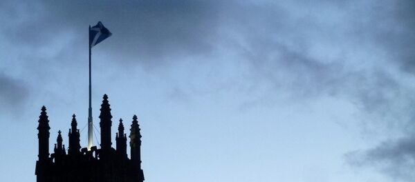 La bandera de Escocia - Sputnik Mundo