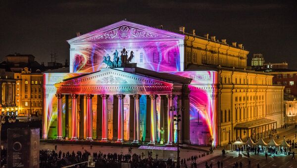 Festival Internacional de Moscú 'Círculo de Luz' 2015. Teatro Bolshói - Sputnik Mundo